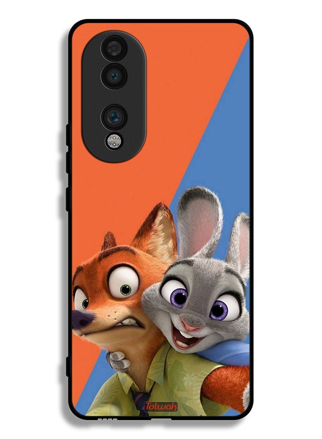 Tolwak Honor 70 Protective Case Cover Best Friends - Image 2