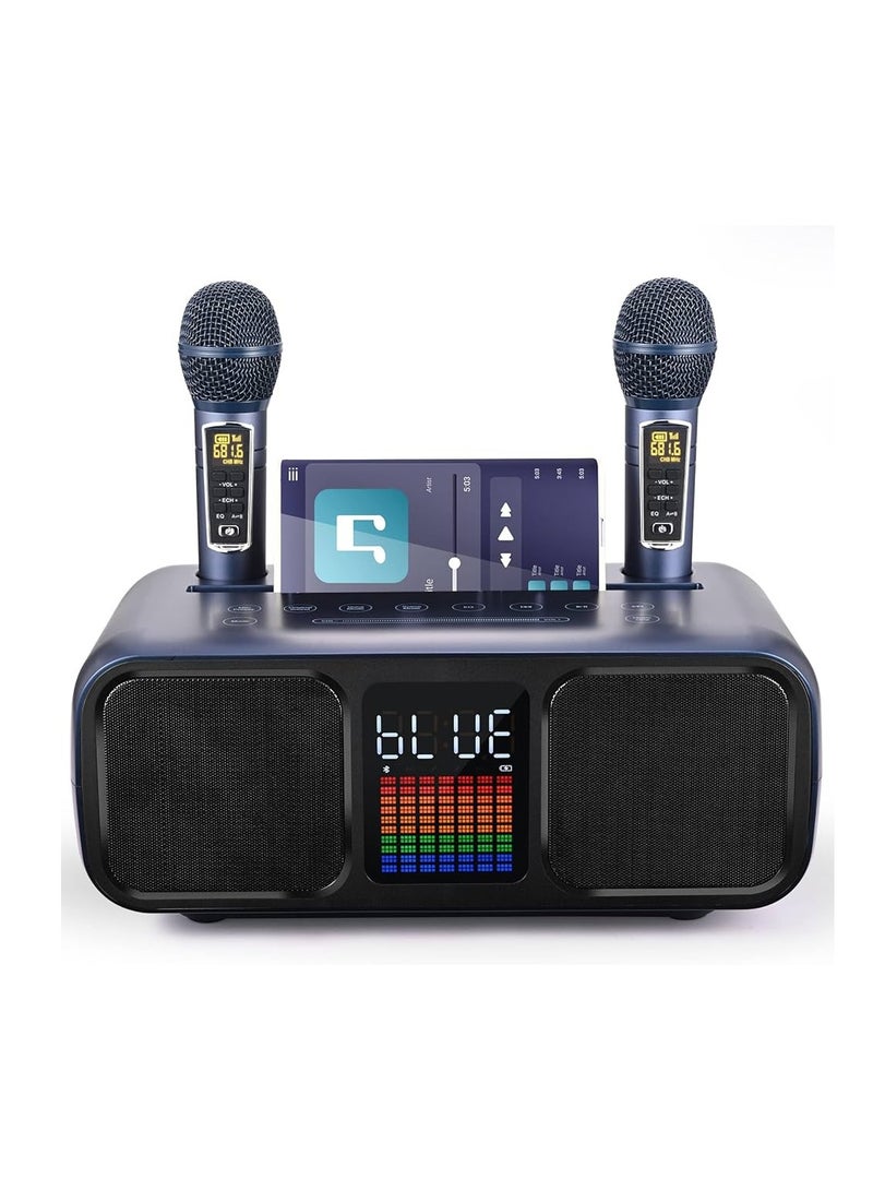 سمارت بيري مكبر صوت كاريوكي S39 Pro محمول لاسلكي يعمل بالبلوتوث وميكروفون مزدوج - Image 1