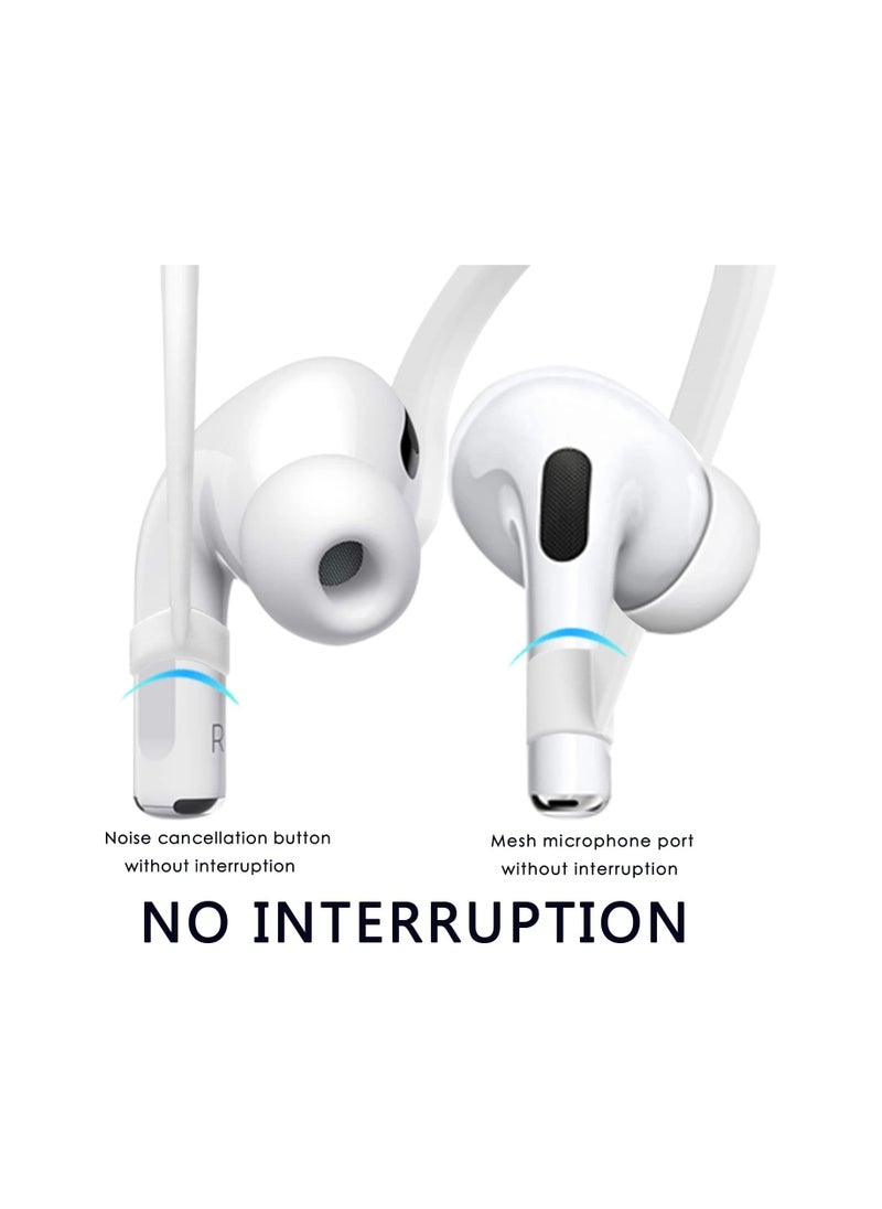 Generic 【5 Pack】 Ultra Strong Magnetic Airpods Straps Anti-Lost Cord for AirPods 1st& 2nd/ AirPods 3rd /AirPods Pro 1st/ 2nd,Silicone Sports Lanyard  - Image 4
