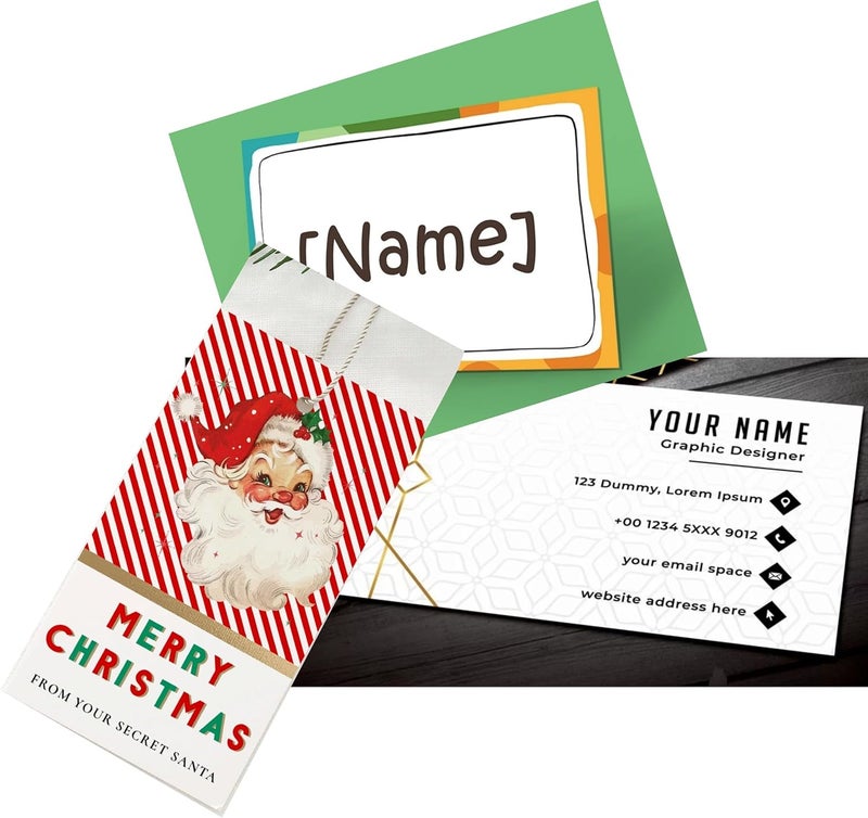 Imprint Synthetic Paper Cards, 175 Micron Thickness Opaque Non Tearable, Printable, Writable with Oil Based Markers. Pack of 200 Cards. - Image 4