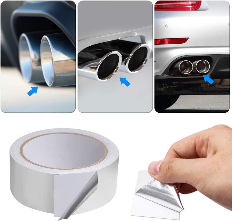 FCHO Car Sound Deadening Roller Tool Set with Aluminum Foil Tape - 3 Pcs Seam Roller and 66 Feet Tape - Image 5