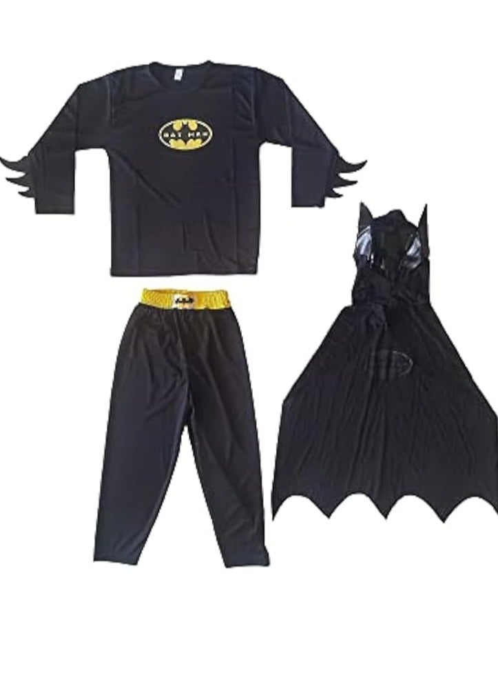 Children's superhero costume set, Black color, a great gift for boys for all occasions. - Image 1
