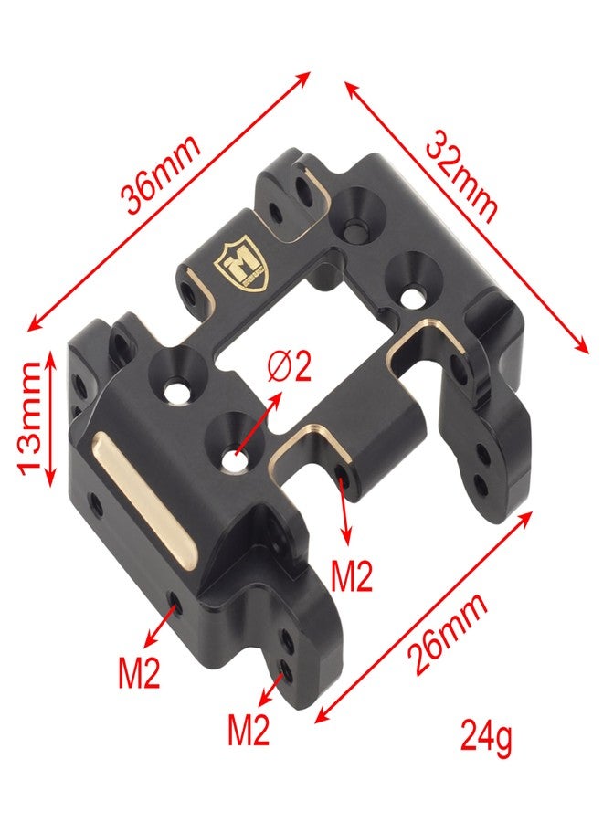 MEUS RACING لوحة انزلاق نحاسية من MEUS RACING بوزن 23.9 غرام لسيارات Redcat Ascent-18 المُحسّنة، قطع غيار سيارات الزحف التي تعمل بالتحكم عن بعد بمقياس 1/18 - Image 3