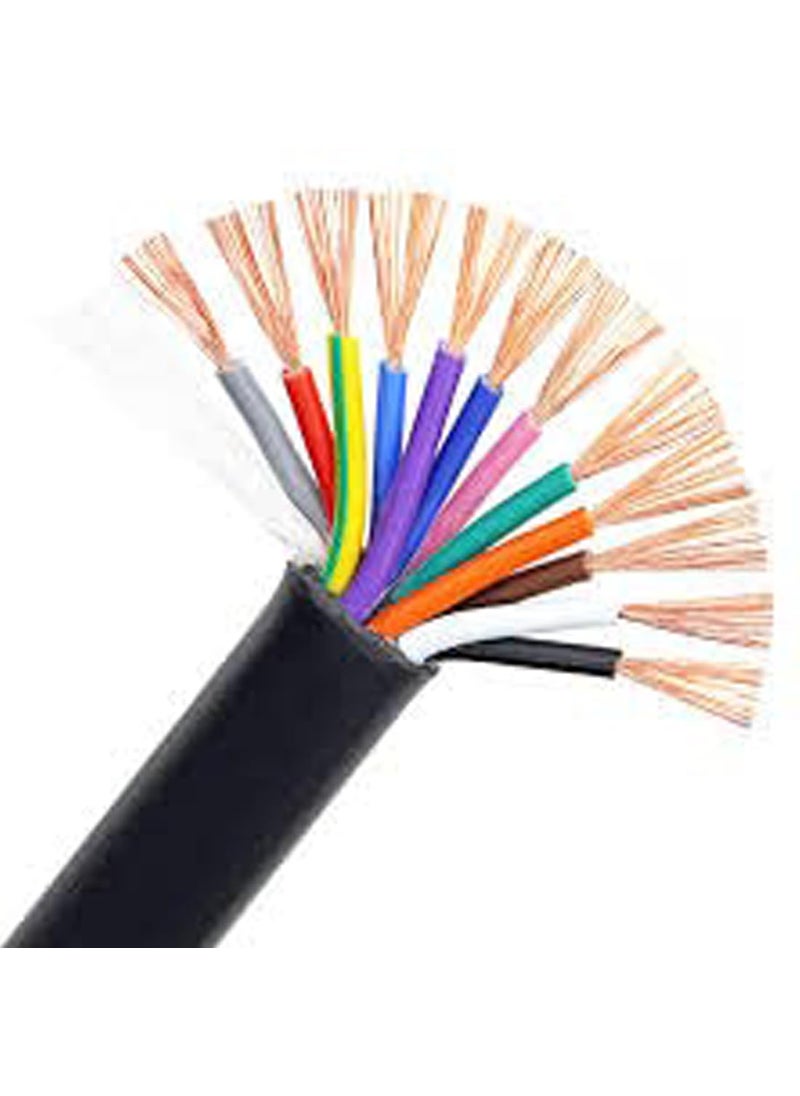 ELECTRRIUS ELECTRRIUS 1mm 12Core Round Copper Wire Cable ISI Marked 15 Meters Suitable for Home Domestic Industrial Use up to 1100 Volts  - Image 1