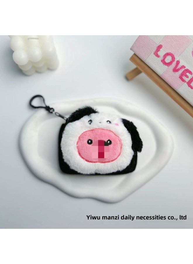 Cute Capybara Long Bag Plush Coin Purse Pendant Kt Yugui Pacha Storage Long Wallet-Specifications:Pudding Dog Long Bag-Color:Long 8.5 * Wide 11.5cm - Image 5