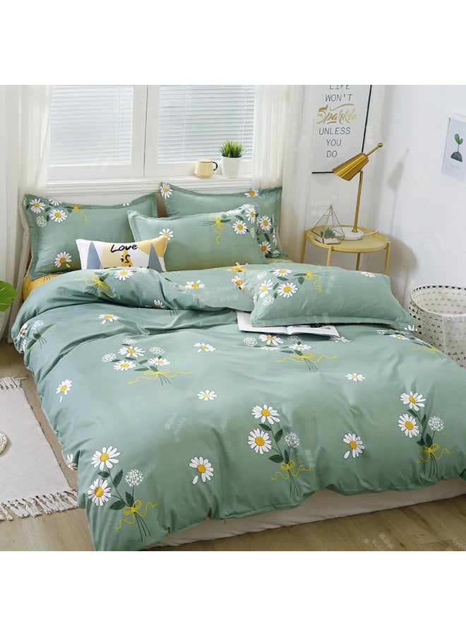 Autumn And Winter Quilt Cover Single Piece. M/. M Student Dormitory Single Quilt Double Army-Color:Beautiful-Specifications:180x200cm Quilt Cover - Image 2