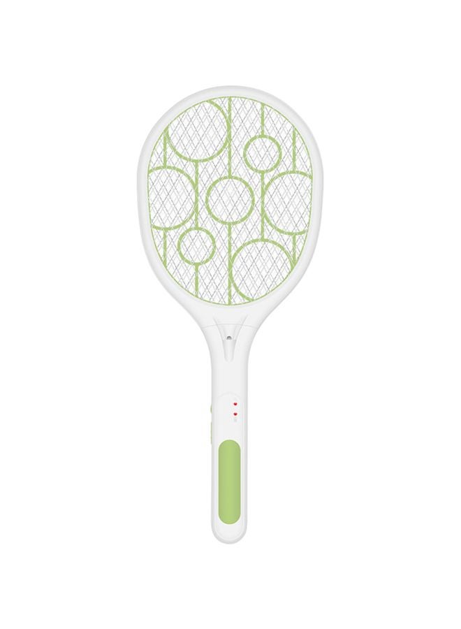 Handheld Mosquito Killer Swatter White/Green 48x4.5x20centimeter - Image 1