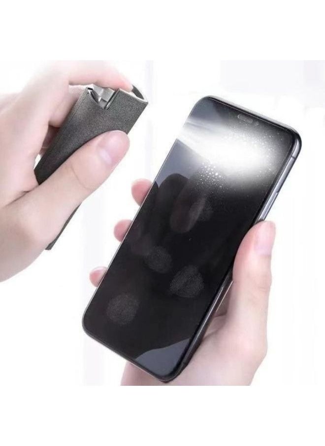 Generic - Screen Cleaner Sterilization Disinfection Cleansing Screen Cleaner Spray Safe for All Phones Laptop and Tablet Screens, Spray and Microfiber Cloth - Image 1