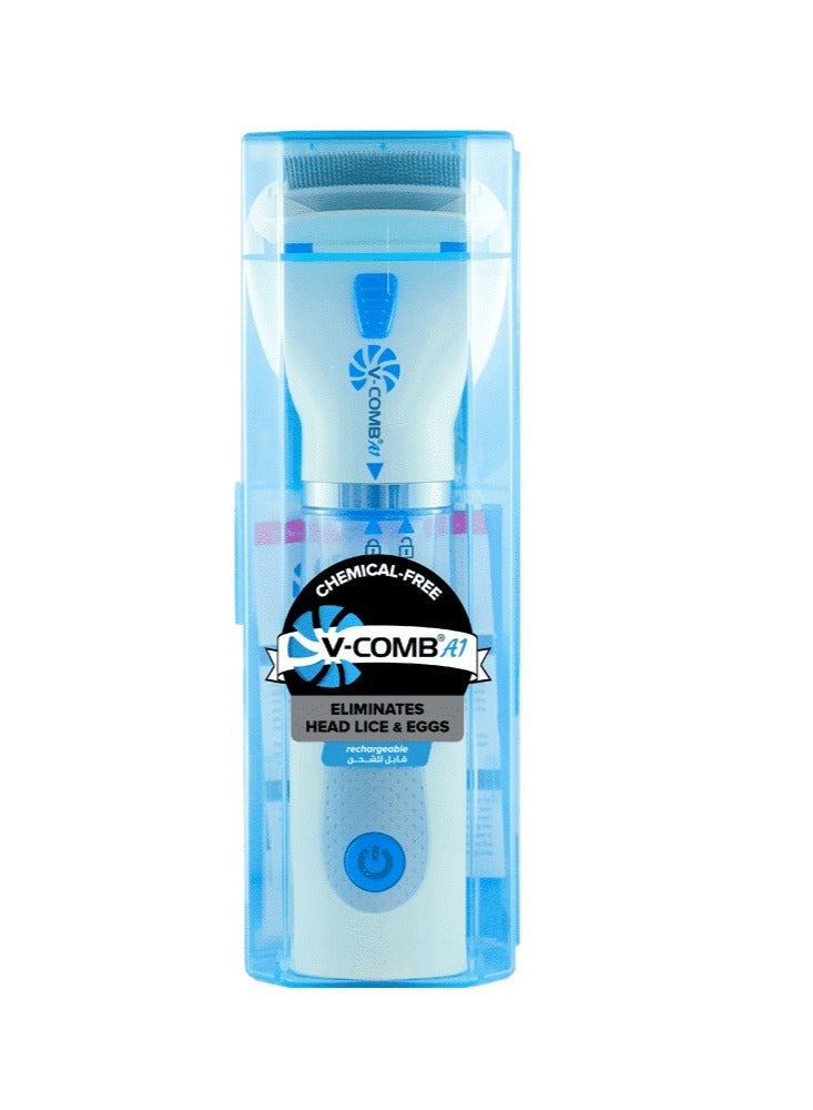 في كومب جهاز مبتكر للتخلص من القمل لا يسبب الحساسية قابل بالشحن و بدون مواد كيميائية في كومب موديل A1 - Image 2