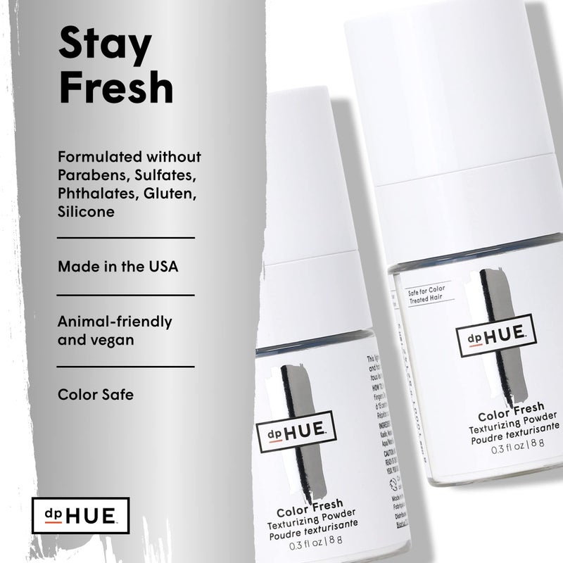dpHUE Color Fresh Texturizing Powder - 0.3 fl oz - Delivers Instant Lift at the Roots & Adds Texture for Voluminous Styles - For All Hair Types - Color Safe - Image 5