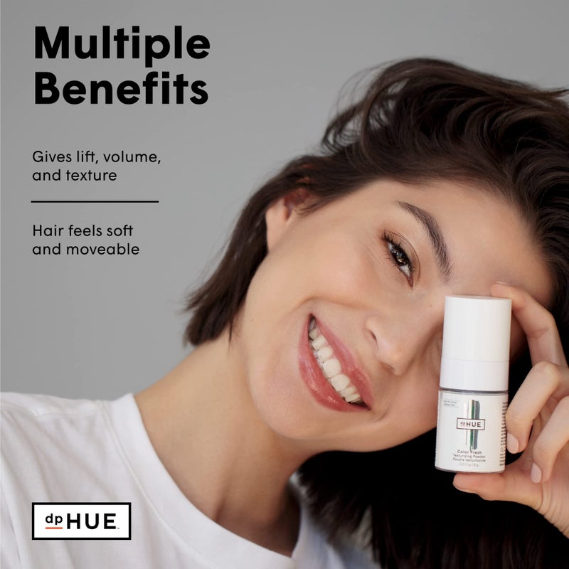 dpHUE Color Fresh Texturizing Powder - 0.3 fl oz - Delivers Instant Lift at the Roots & Adds Texture for Voluminous Styles - For All Hair Types - Color Safe - Image 2