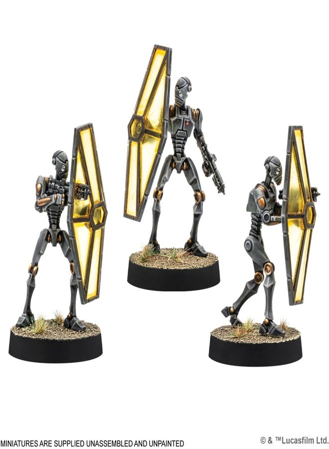 أسمودي لعبة Asmodee Star Wars: Legion BX-Series Droid Commandos - لعبة مجسمات مصغرة، لعبة استراتيجية للأطفال والكبار، من عمر 14 عامًا فما فوق، لاعبان، مدة اللعب 90 دقيقة - Image 2