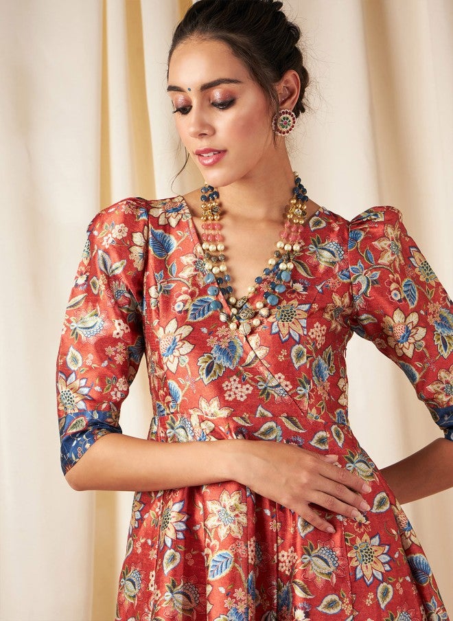 SASSAFRAS Floral Maxi Dress for Women - Image 2