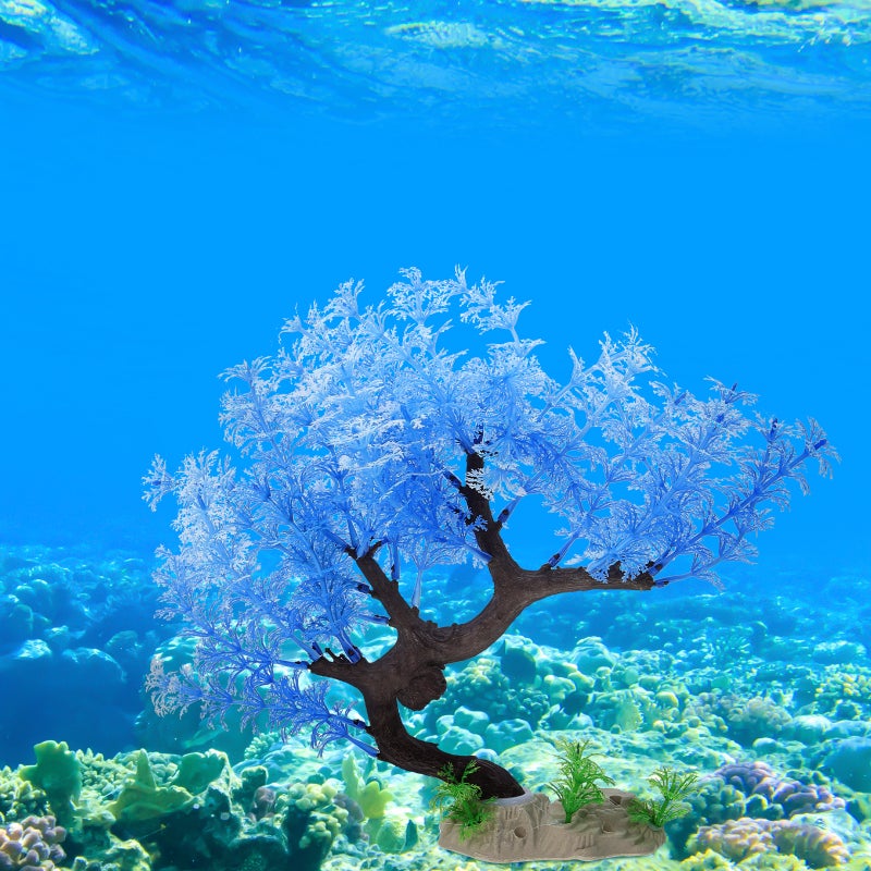 🌱 زخرفة خزان ماء بنموذج نبات حوض سمك واقعي بجودة عالية - Image 1