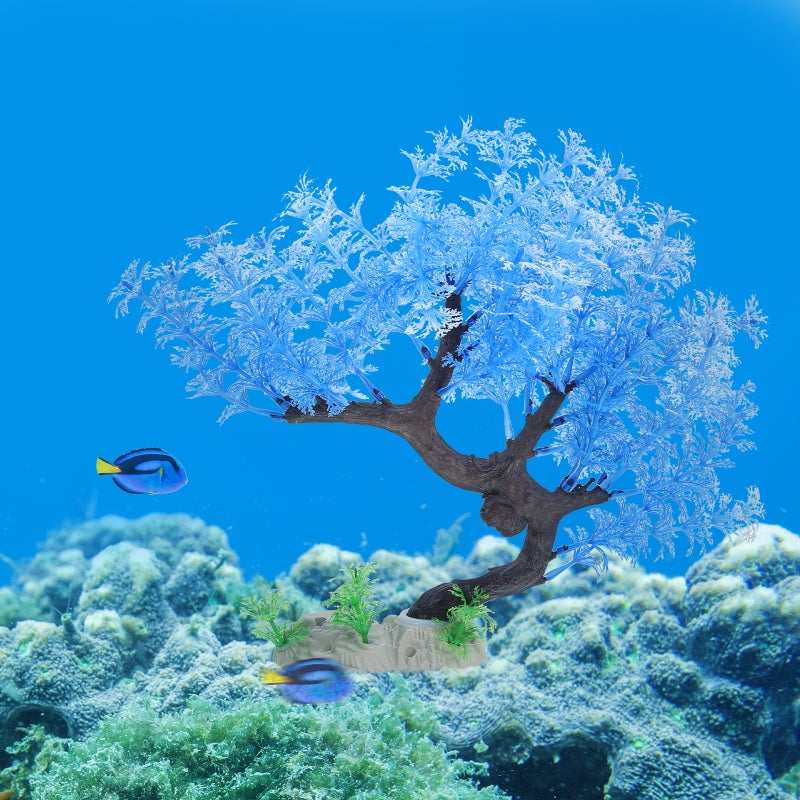 🌱 زخرفة خزان ماء بنموذج نبات حوض سمك واقعي بجودة عالية - Image 3