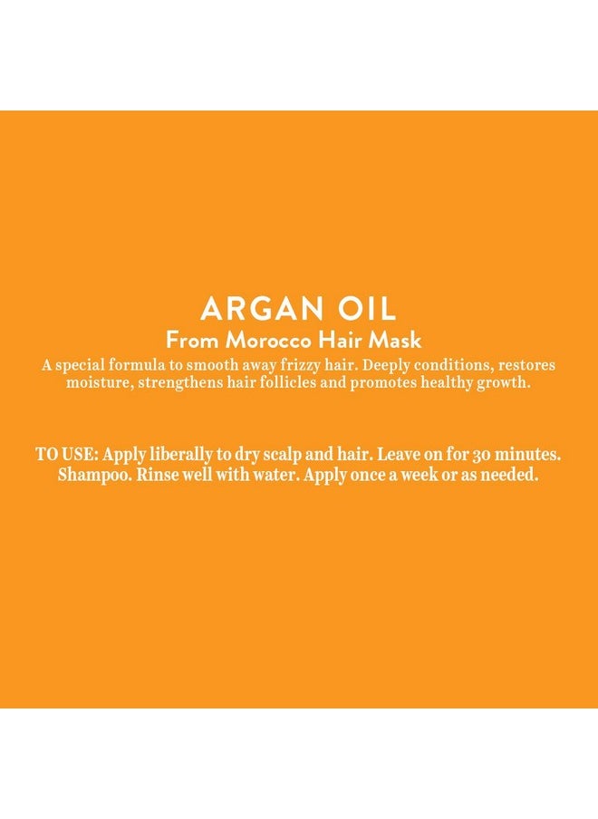 Biotique Argan Oil Hair Mask From Morocco (Ideal For Frizz -Free And Stronger Hair), 175G  - Image 5