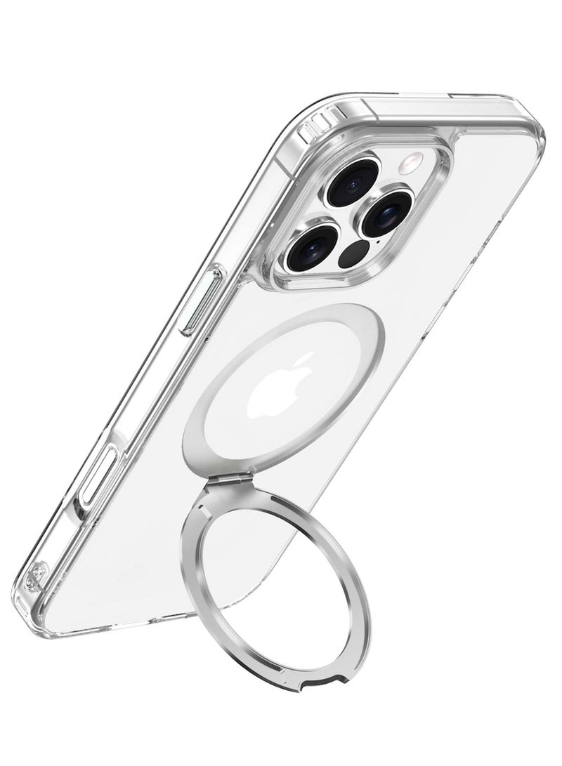 ديفيا جراب ديفيا المغناطيسي المقاوم للصدمات لجهاز iPhone 16 Pro Max - شفاف - Image 1