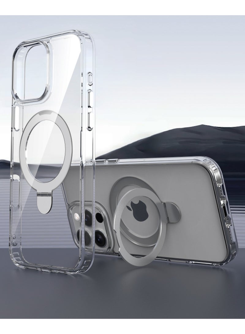 ديفيا جراب ديفيا المغناطيسي المقاوم للصدمات لجهاز iPhone 16 Pro Max - شفاف - Image 2