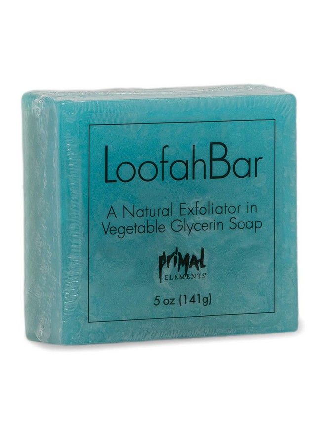Primal Elements Mermaid Loofah Bar Soap 5 Ounce - Image 1