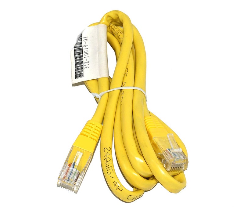DV 1.5 Meter RJ45 Cat-5e Network Ethernet LAN Patch Cable (Yellow) - Pack of 5 - Image 4