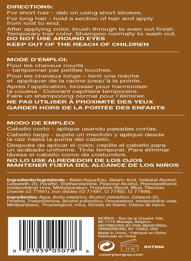 Cover Your Gray Brush-in Wand - Medium Brown (Pack of 2) - Image 3