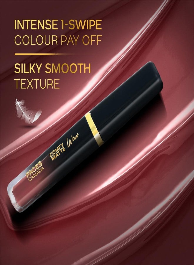 FACESCANADA Comfy Matte Wow Liquid Lipstick - Cocoa Crush 07 (3.8Ml) & Rose Gold Strobe Cream (30Ml) Combo | Highly Pigmented | Flawless Radiant Dewy Skin | Illuminating & Glowing Makeup Base - Image 5