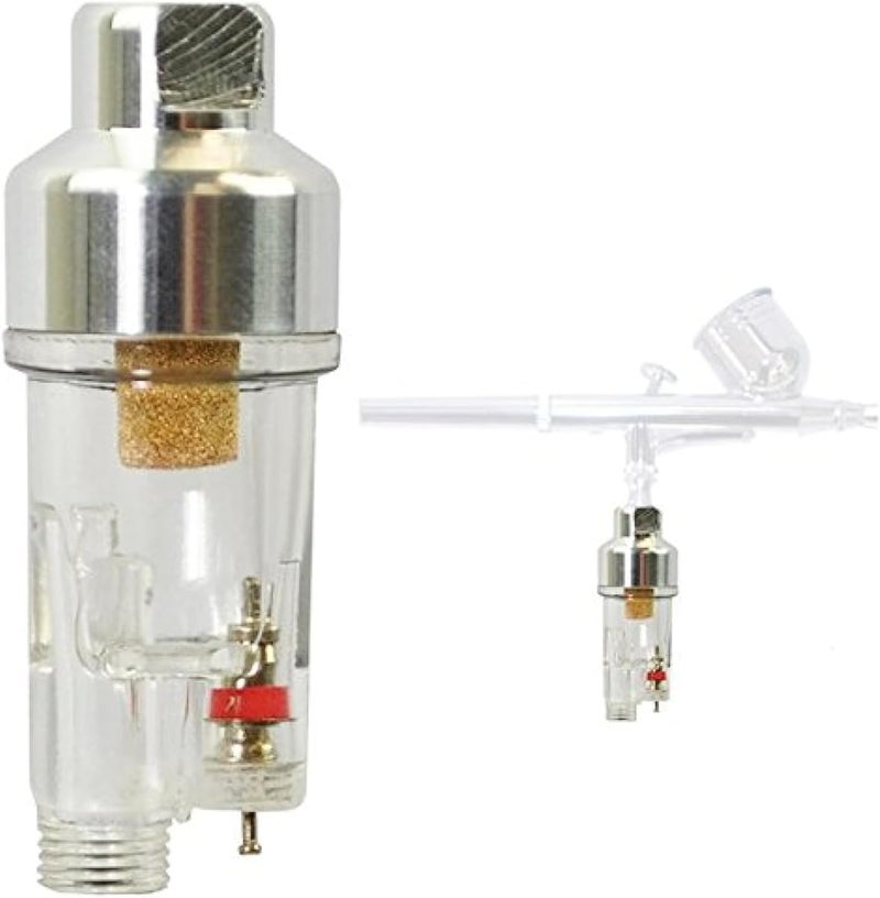 Master Airbrush Premium In-Line Mini Air Filter and Water Trap for Airbrushes - Image 1
