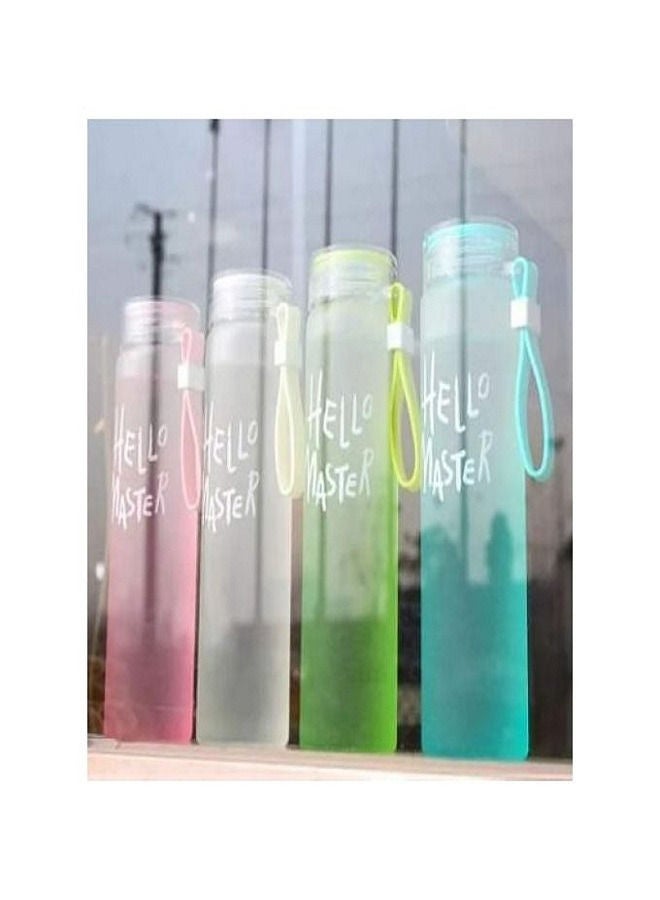 Hello Master Water Bottle Acrylic 500ml Multicolour - Image 4