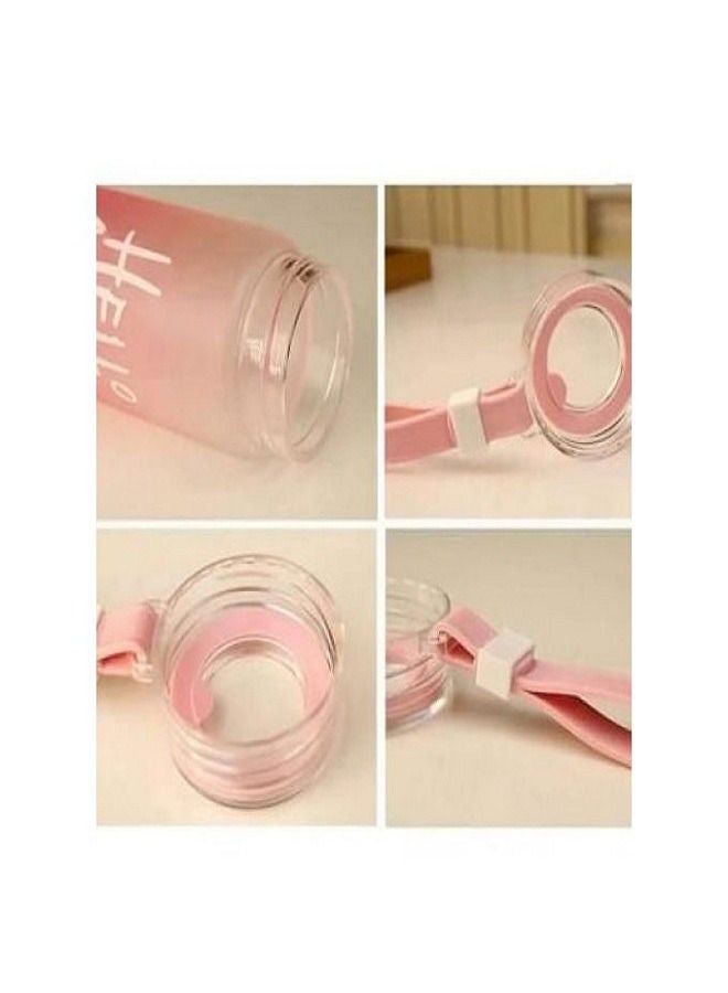 Hello Master Water Bottle Acrylic 500ml Multicolour - Image 3