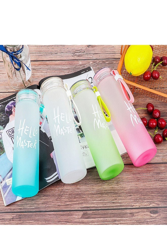 Hello Master Water Bottle Acrylic 500ml Multicolour - Image 5
