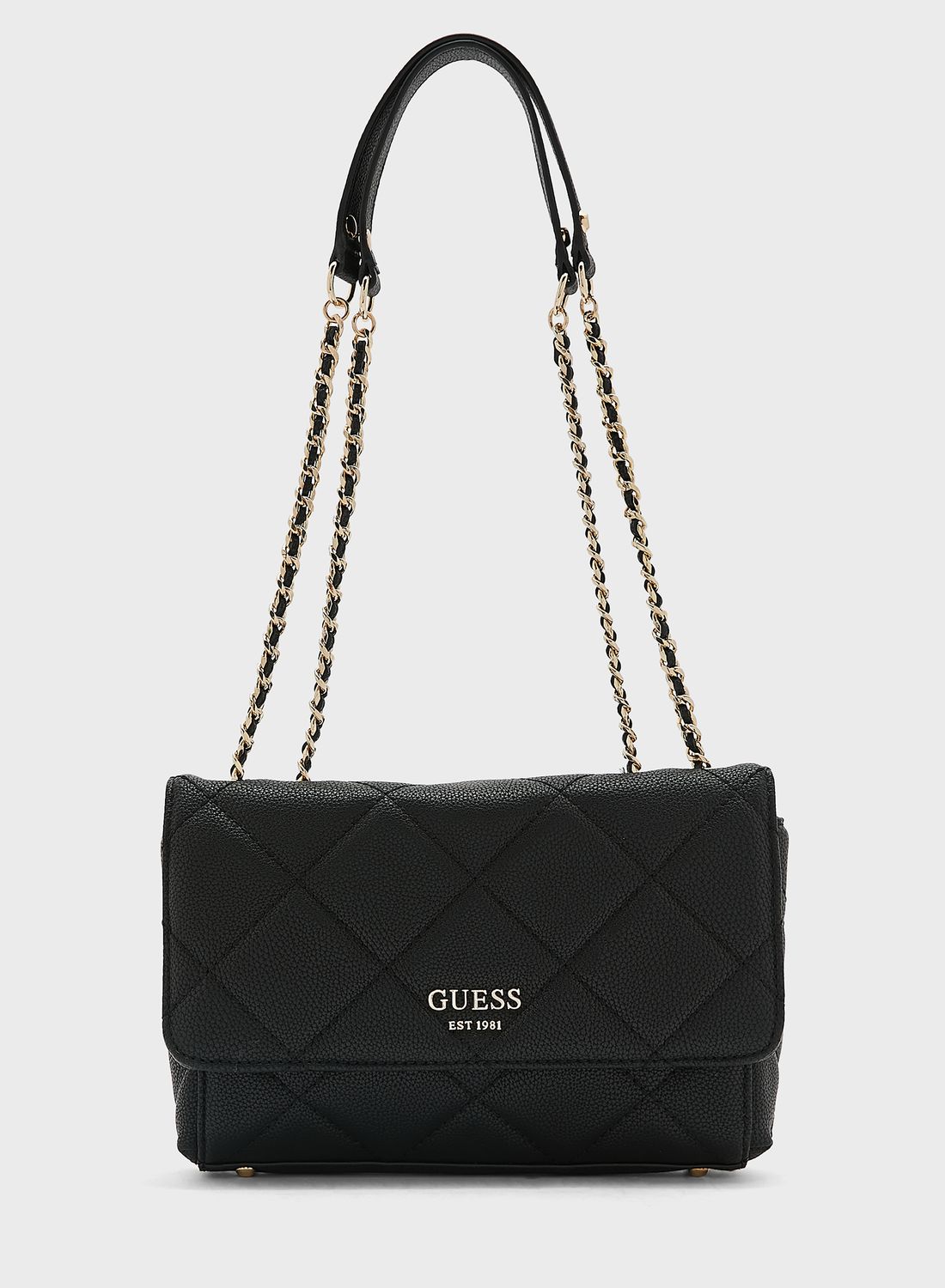 Buy Guess Black Fantine Convertible Crossbody Bag for Women in Qatar