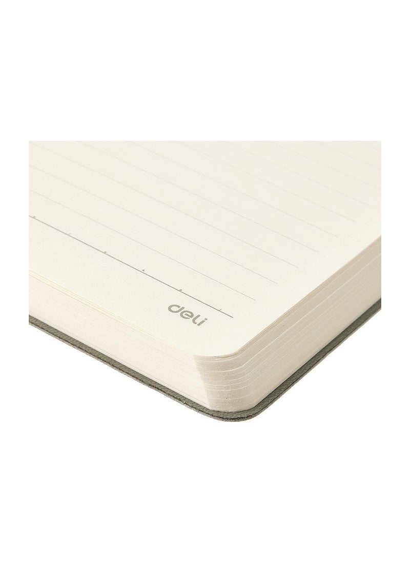 Deli - A5 Size Soft Cover Executive Notebook 96 Sheets Grey - Image 1