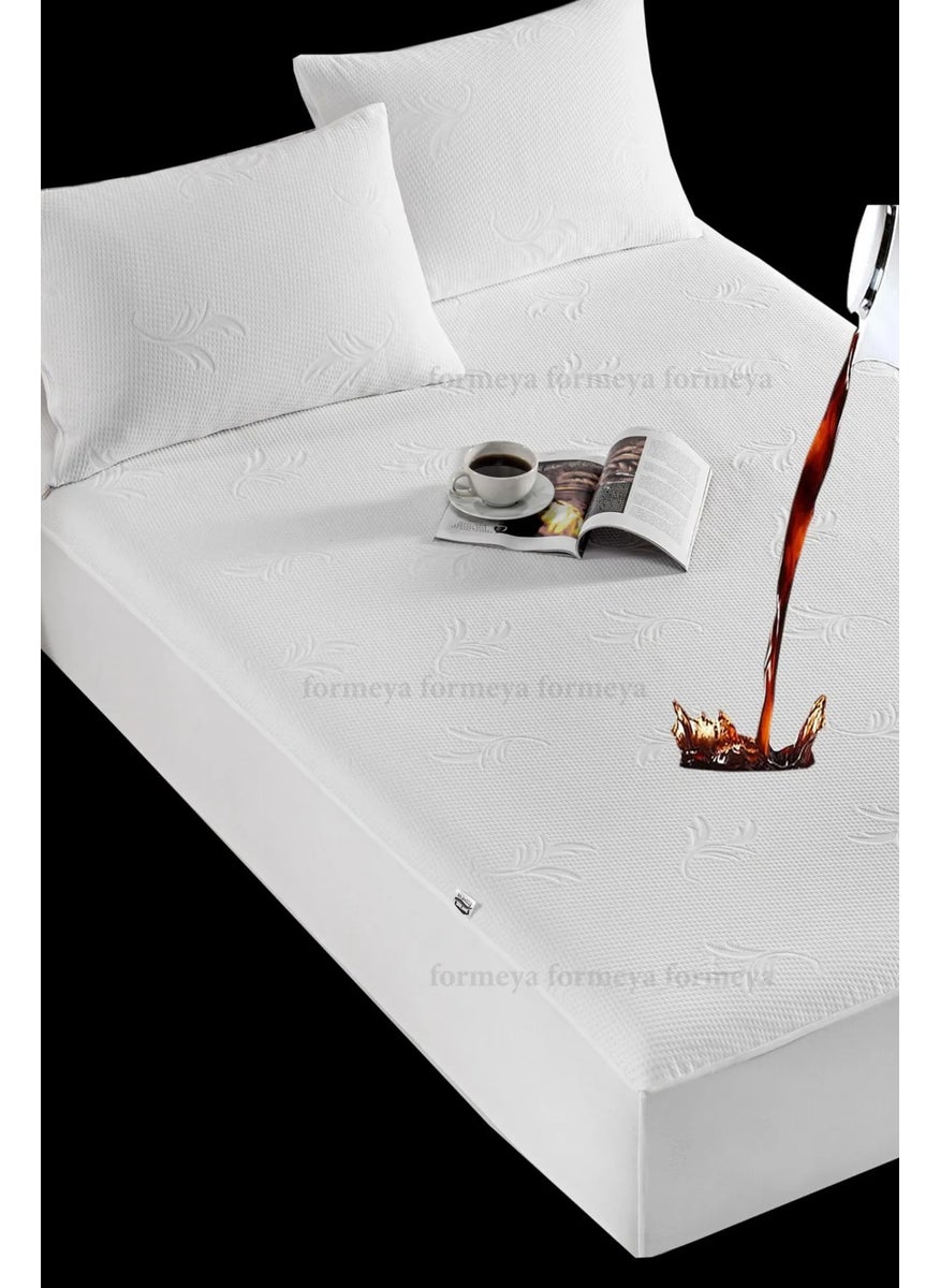 Formeya Soft 3D Liquid Proof Mattress Protector Mattress Protector  - Image 1