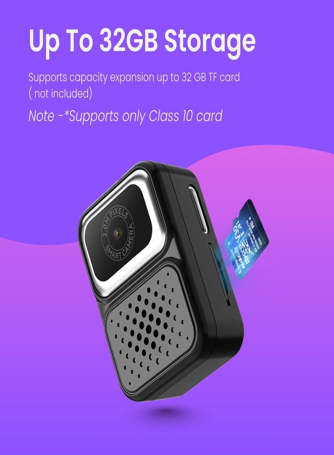 FETACA Tiny Mini Camera with Filter Modes, HD Video, Flashlight & Keychain | Portable Cute Vlogging Camera for Travel, Gifts & Fun (Metallic Black) - Image 5
