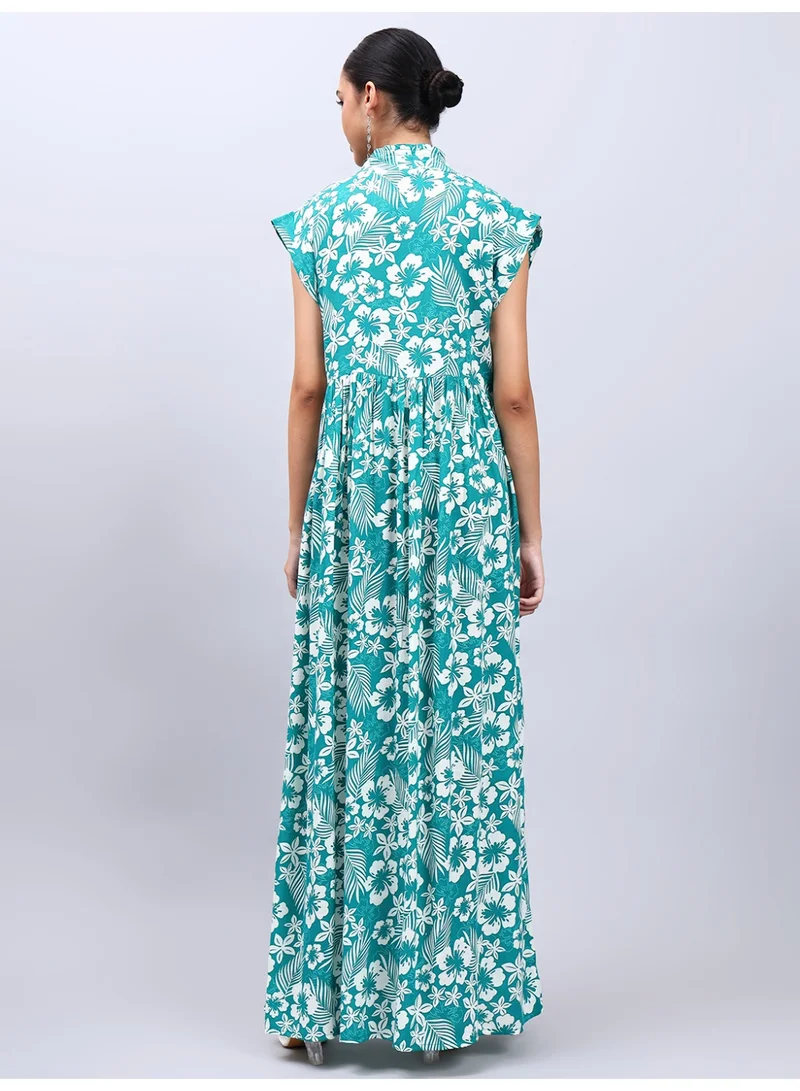 الايا جلابية قطن شيكانكاري مطرزة يدوياً-AL3697A