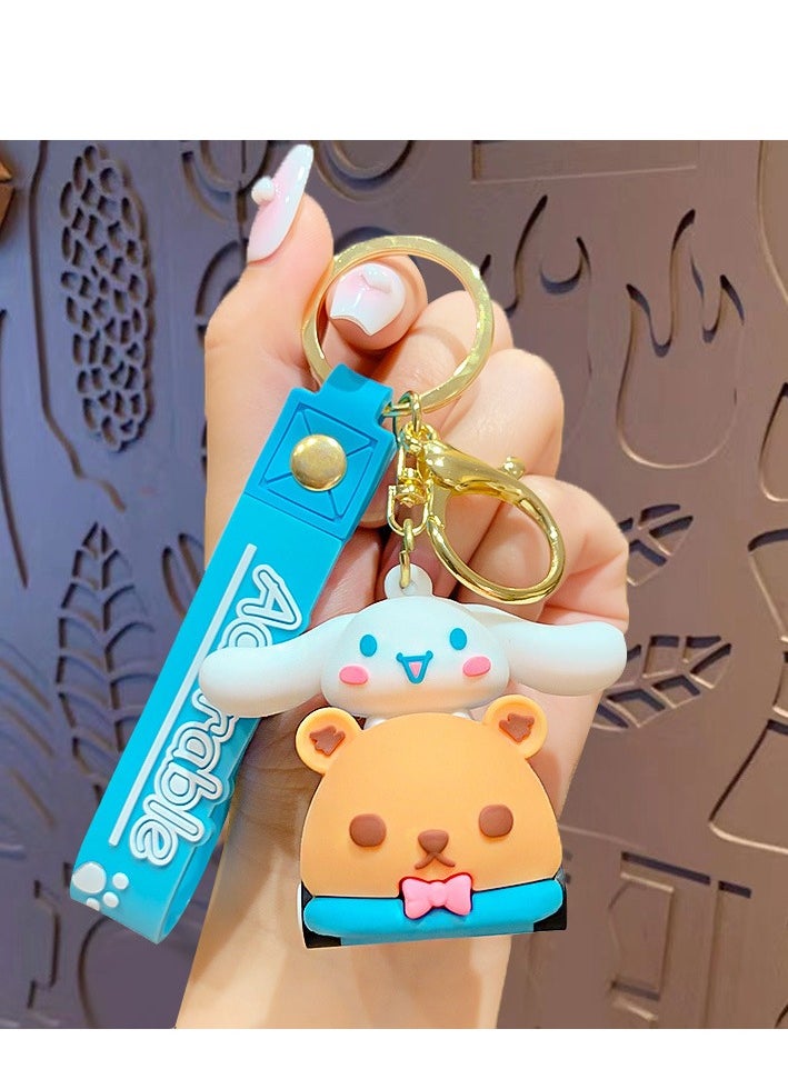 Generic Creative Cartoon Keychain - Big Eared Dog  - Image 1