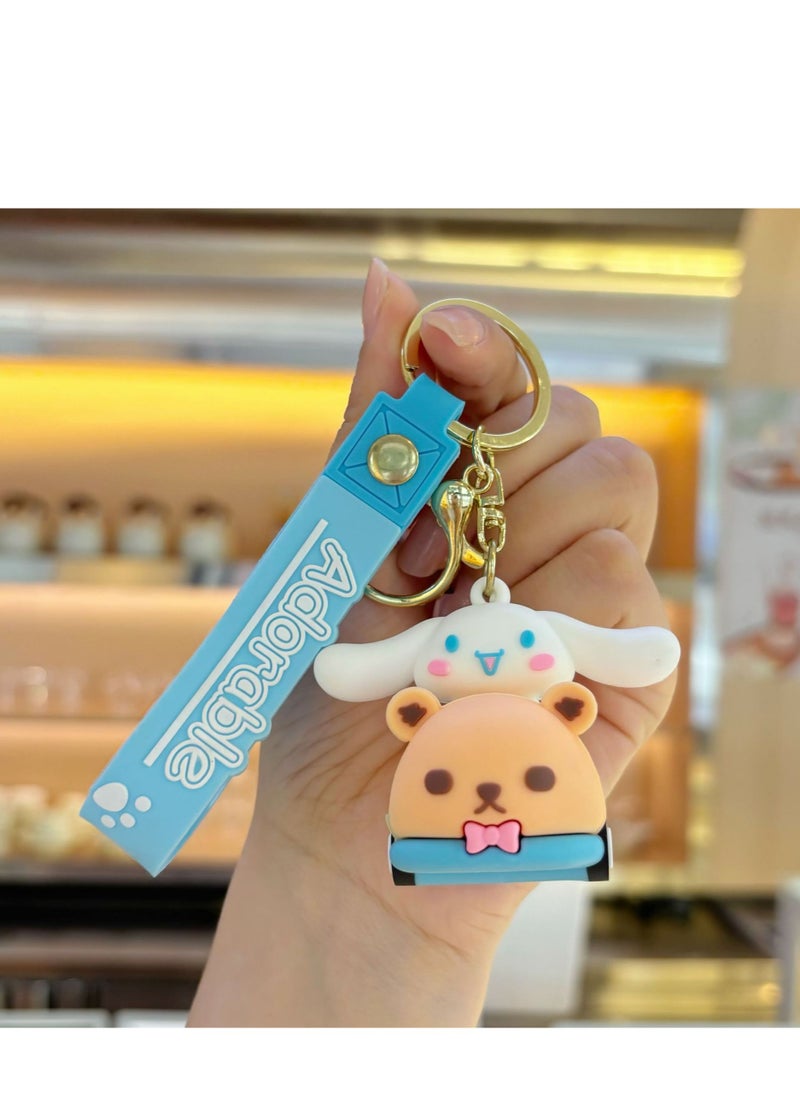 Generic Creative Cartoon Keychain - Big Eared Dog  - Image 2