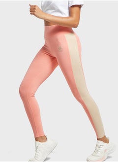 Logo Colour Block Leggings