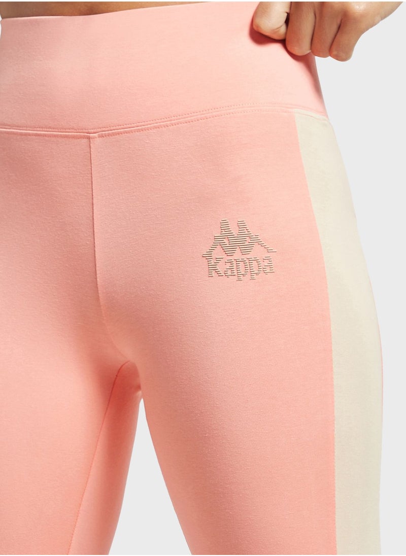 Kappa - Logo Colour Block Leggings - Image 1