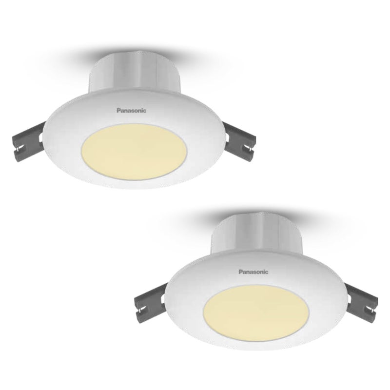 Panasonic 5 Watt LED Deep Junction Downlighter, LED Downlight with 85mm Cut Out, BIS & ROHS Certified, 4KV Surge Protection, Warm White Light (PDLM34053-2) - Image 5