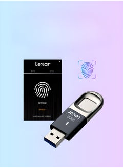 Lexar F35 USB Flash Drive, 32GB Lexar Metal Fingerprint Encrypted USB Flash Drive, Ultra-fast Recognition Durable Material U Drive, (32GB)  - Image 4