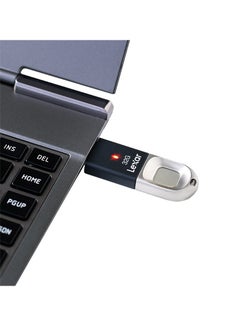 Lexar F35 USB Flash Drive, 32GB Lexar Metal Fingerprint Encrypted USB Flash Drive, Ultra-fast Recognition Durable Material U Drive, (32GB)  - Image 2