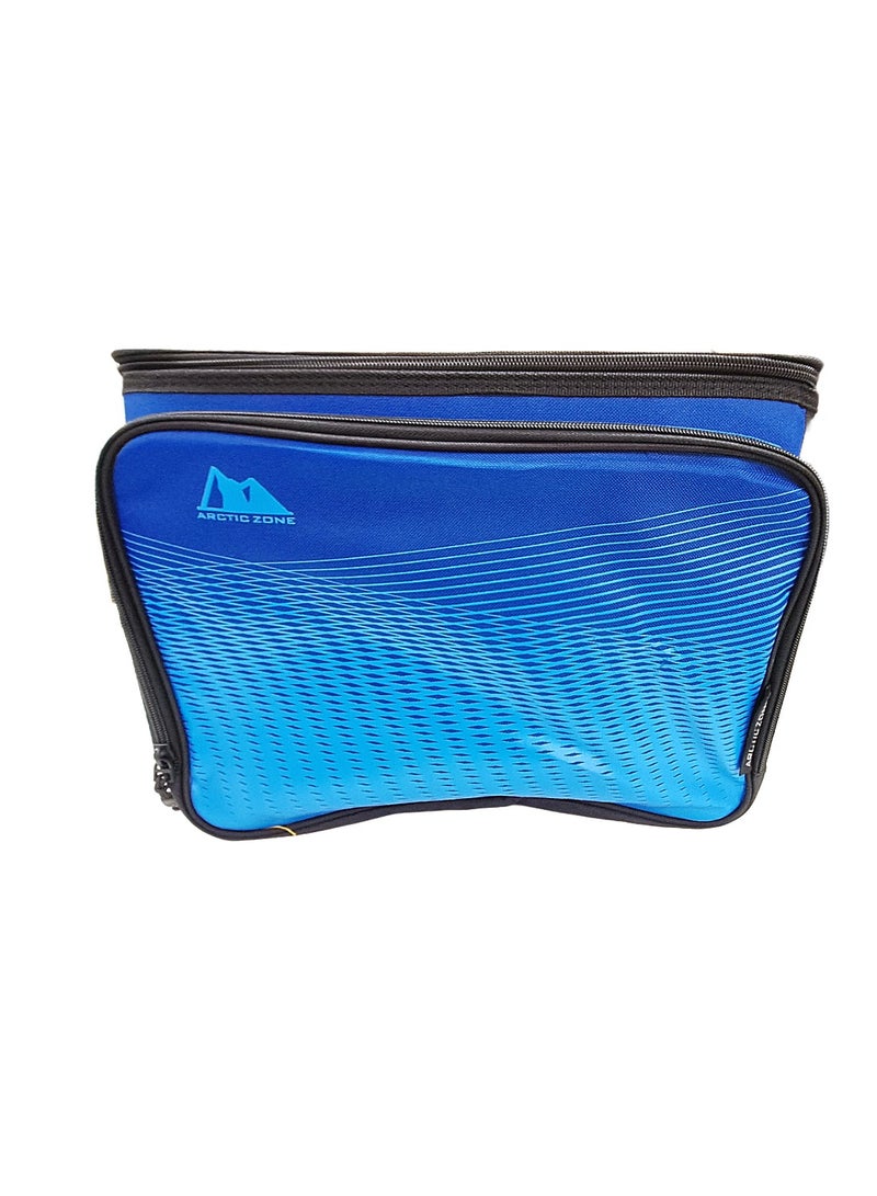 Arctic Zone Tabletop Cooler, 40 Can Capacity Collapsible 2 Drink Holders - Image 1