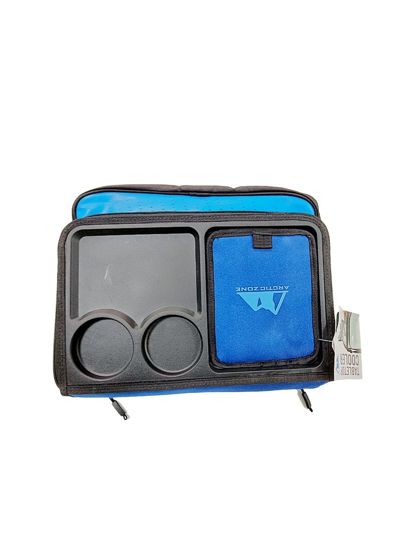 Arctic Zone Tabletop Cooler, 40 Can Capacity Collapsible 2 Drink Holders - Image 5