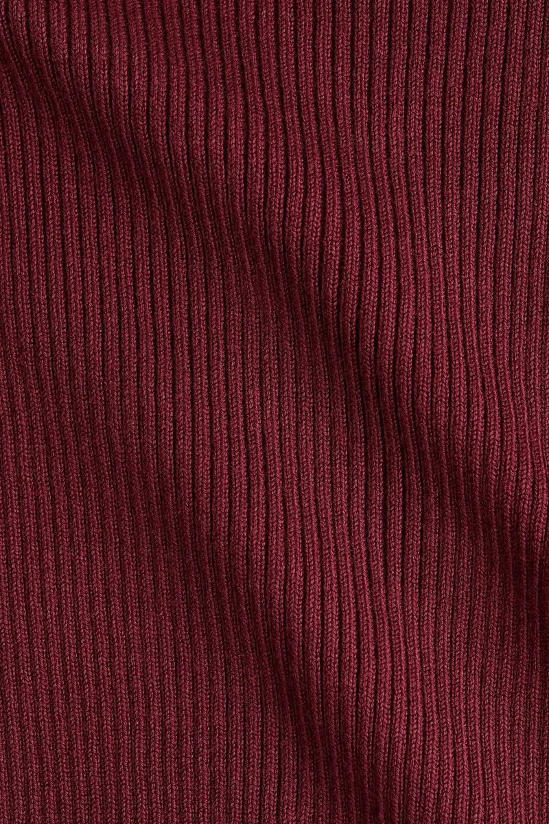 H&M Short rib-knit top