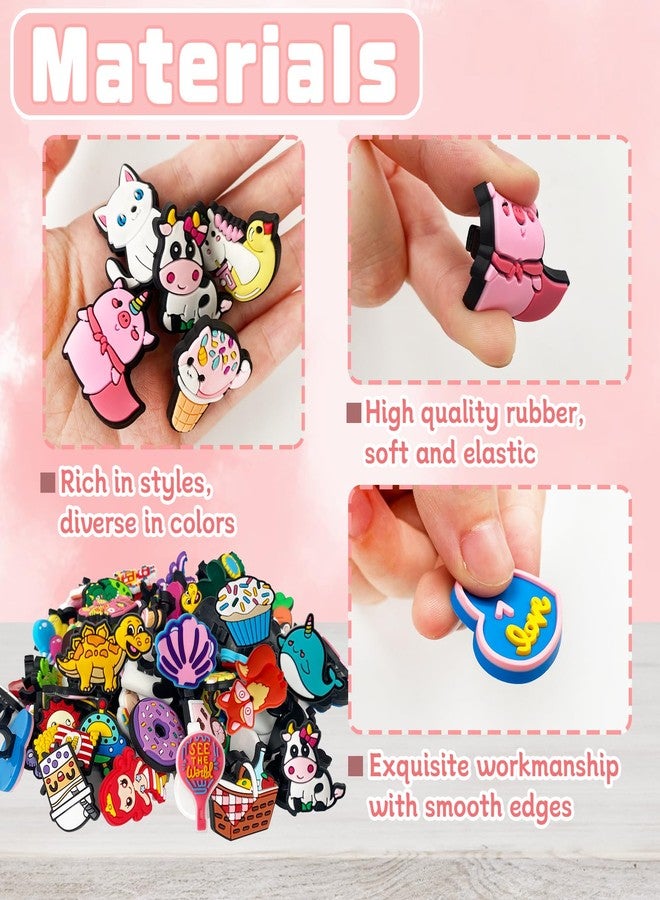 Zddaoole 100 Pcs Cute Pencil Topper Decoration,Bulk Random Pencil Topper Accessories,Different Pencil Clips Decorations for Pupil/Junior Students Gifts,Awards,Prize - Image 4