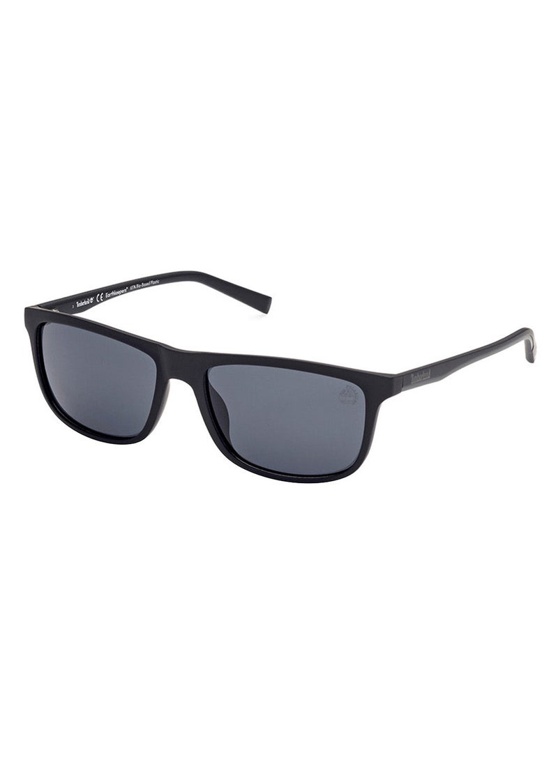Timberland Mens Rectangle Sunglasses TB926602D57  - Image 1