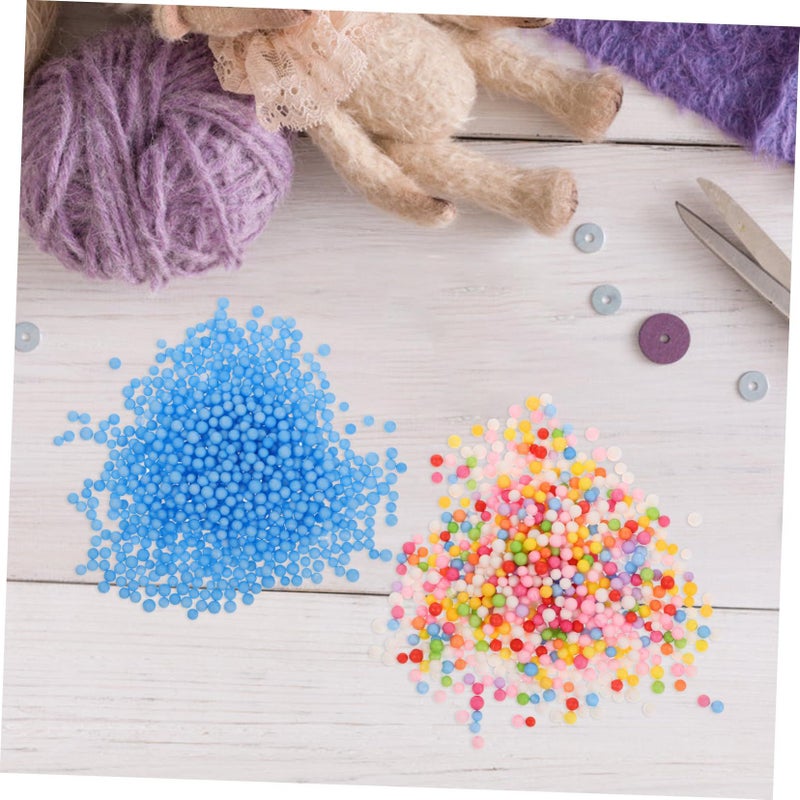 SUPVOX 6bags Micro Foam Beads Colorful DIY Crafts Creative Art Projects Fun Filling Boys Girls - Image 5