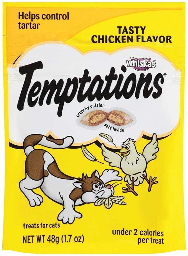 Temptations Classic Treats For Cats Tasty Chicken Flavor 1 Ounce - Image 1