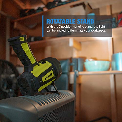 Wagan EL4322 Brite-Nite WR600 USB Rechargeable LED Handheld Spotlight 600 Lumen LED Lights 3 Lighting Modes 7 Position Hanging Stand Waterproof for Marine Boat Camping Country Farm Gift - Image 4